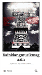 Mobile Screenshot of kainklangmusikmagazin.com